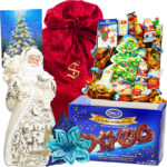 Classic Santa Figurine - Christmas Adult Gift Package