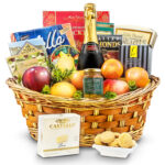 Bountiful Fruit and Cheese basket