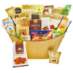 Golden Greeting - Lavishing Celebration Gift Basket