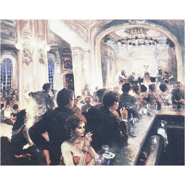 158-05193_3.png Salon Wall Art - Salon Scene - Frameless - Image 1
