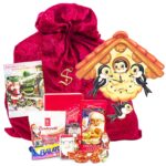 Swallows Wall Clock And Santa's Chocolate Gifts