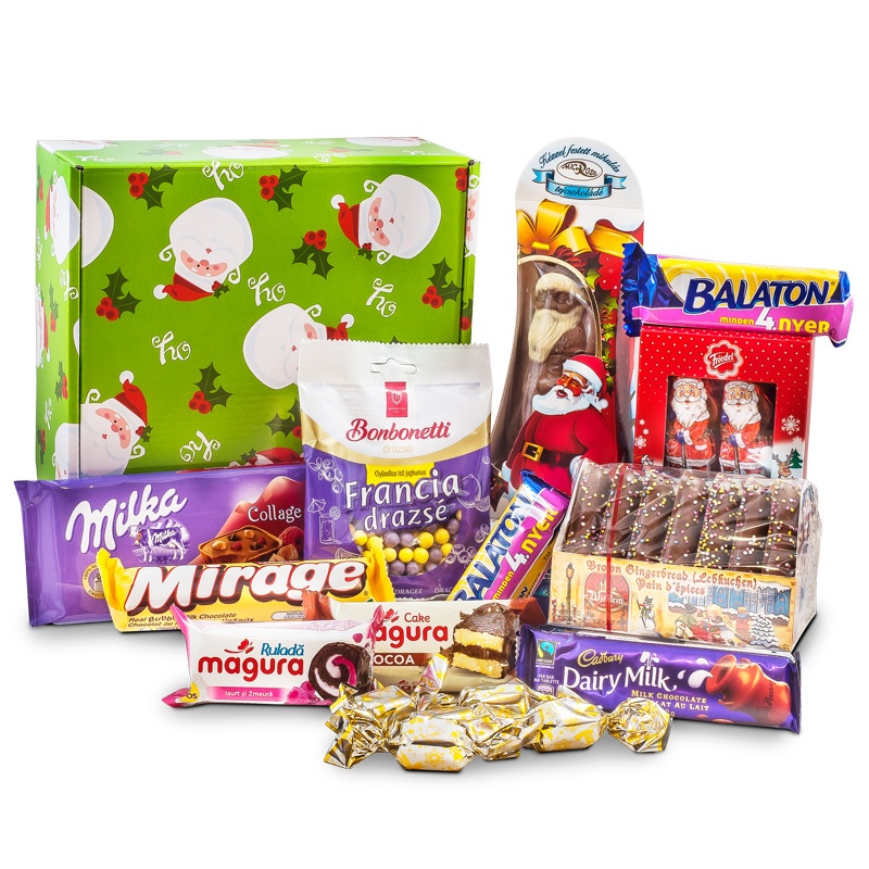 17020-LG.jpg Santa's Box of Sweet Treats Gift Package - Large - Image 1