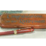 Retirement Keepsake Pen in Wooden Box - Image 2