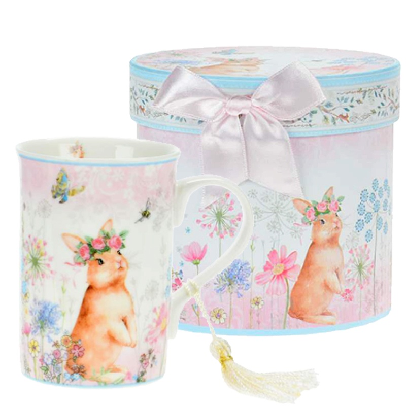 180-20044-N-3-3-1.jpg Bunny Mug - Matching Gift Box - Image 1