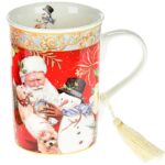 Santa And Snowman Mug - Image 3