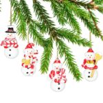 Snowmen with Candies Ornaments