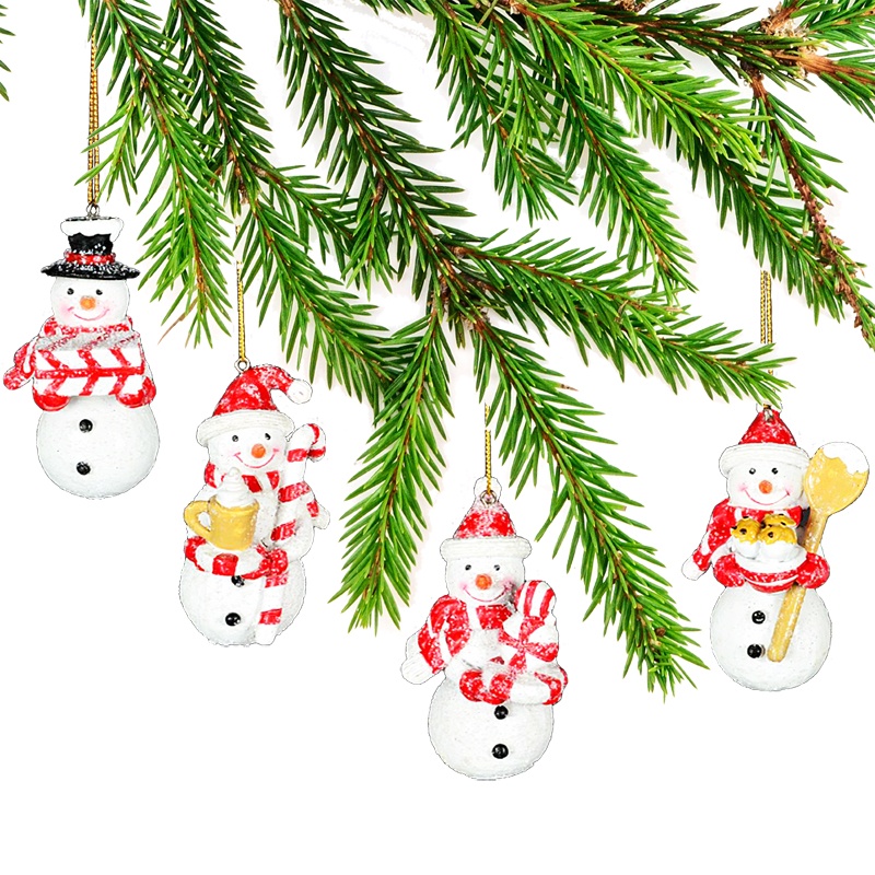 180-W1303-N-3B.jpg Snowmen with Candies Ornaments - Image 1