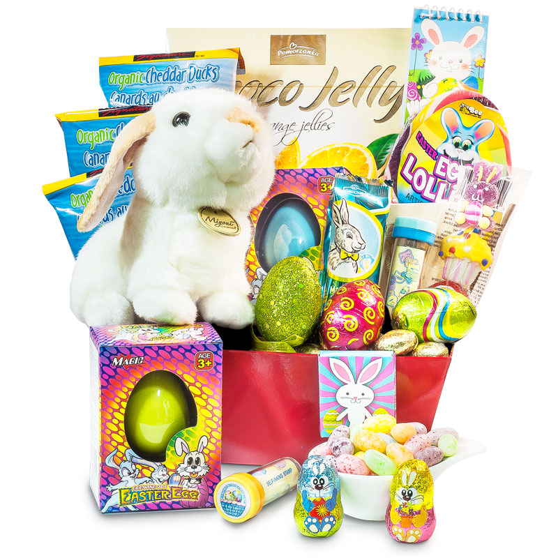 18011-LG-1.jpg Bunny Hop Easter Basket - Image 1