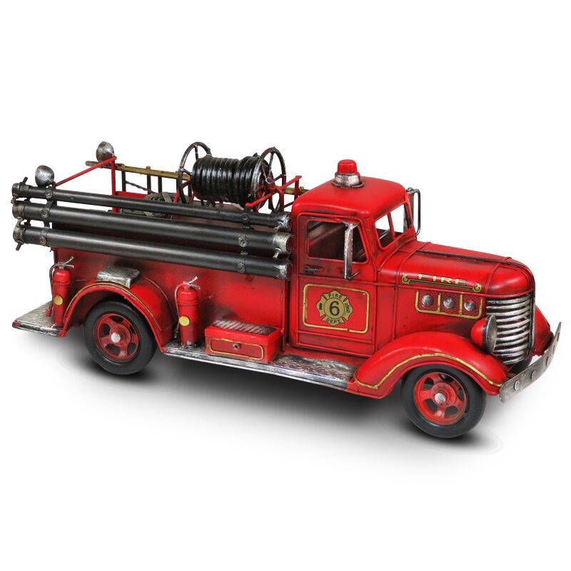 18042-LG.jpg Fire Truck Vintage - Image 1