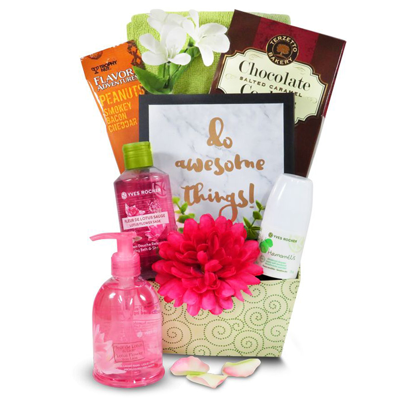18045-LG-1.jpg Do Awesome Things Bath Care Gift - 1 LEFT! - Image 1