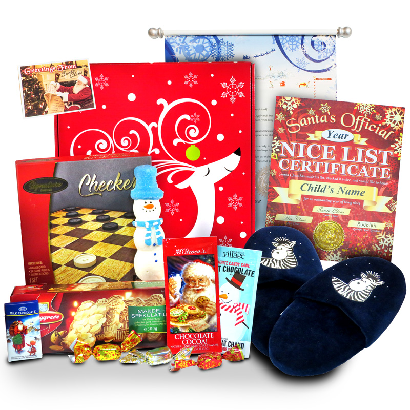 19003-B-LGedited-003.jpg Santa's Comforting Treats Christmas Letter Scroll Package - Image 1