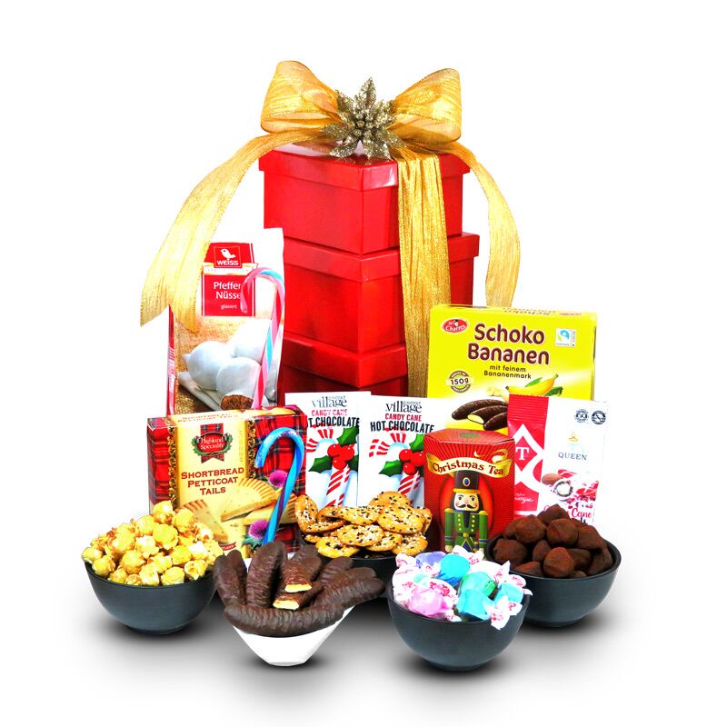 19135-LGedited.jpg Candy Cane Gifting Tower - Image 1