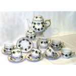 Blackberry Tea Set Fine Porcelain Hollohaza