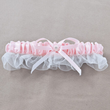 Wedding Garter Pink