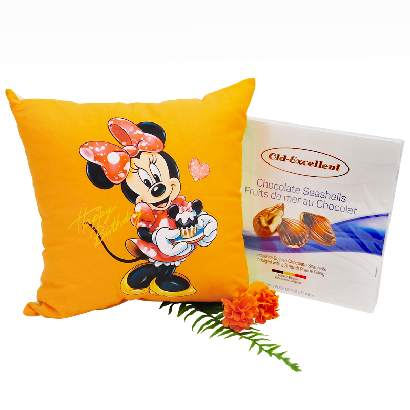 Birthday Pillow Hugs & Chocolate Kisses