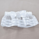 Striped Ribbon Wedding Garter