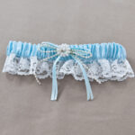 Wedding Garter Bridal Blue