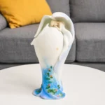 Angel with Pond Scene Vase - ONLY 1 LEFT!
