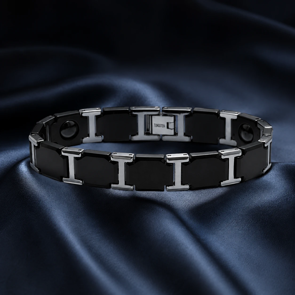 Black Tungsten Magnetic Bracelet – 1 MORE LEFT! Black Tungsten Magnetic Bracelet - 1 MORE LEFT! - Image 1