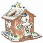 Candy Cane Bungalow Night Light