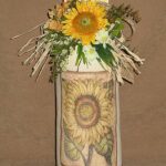 Door Stop with Sunflower Design The Country Shop- 1 piece left