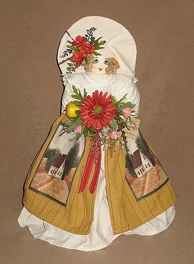 Catherine Doll with country home design - The Country shop- 1 piece left