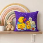 Ducks and Sheep Pillow - Glow In The Dark