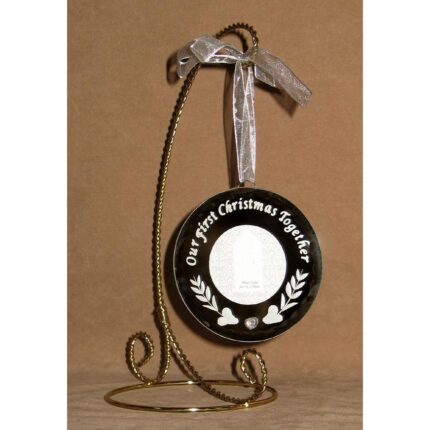Our First Christmas Together Christmas Ornament Frame