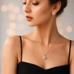 Floral Rose Jewel Set - Tiffany Fashion Jewellery