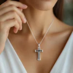 Gothic Cross Pendant - Stainless Steel