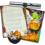 Bat Invasion Halloween Gift basket - Image 2