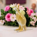 Kangaroo Porcelain Figurine