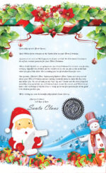 Baby's First Christmas Santa Letter and Scroll from Santa Claus - Image 4