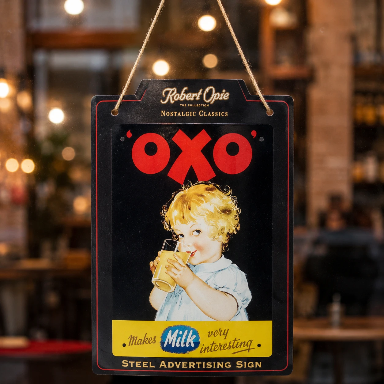OXO Milk Vintage Sign OXO Milk Vintage Sign - Image 1