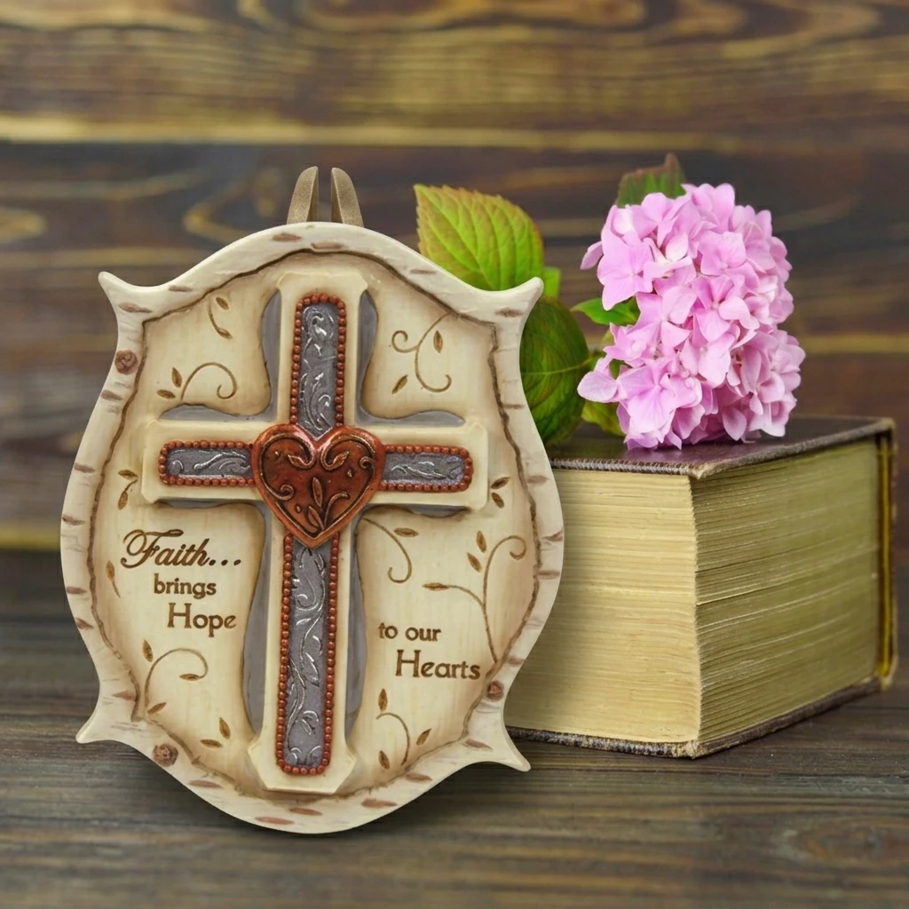 Religious Plaque – Faith brings Hope Religious Plaque - Faith brings Hope - Image 1