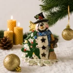Snowman Ceramic Night Light - Only 2 available!