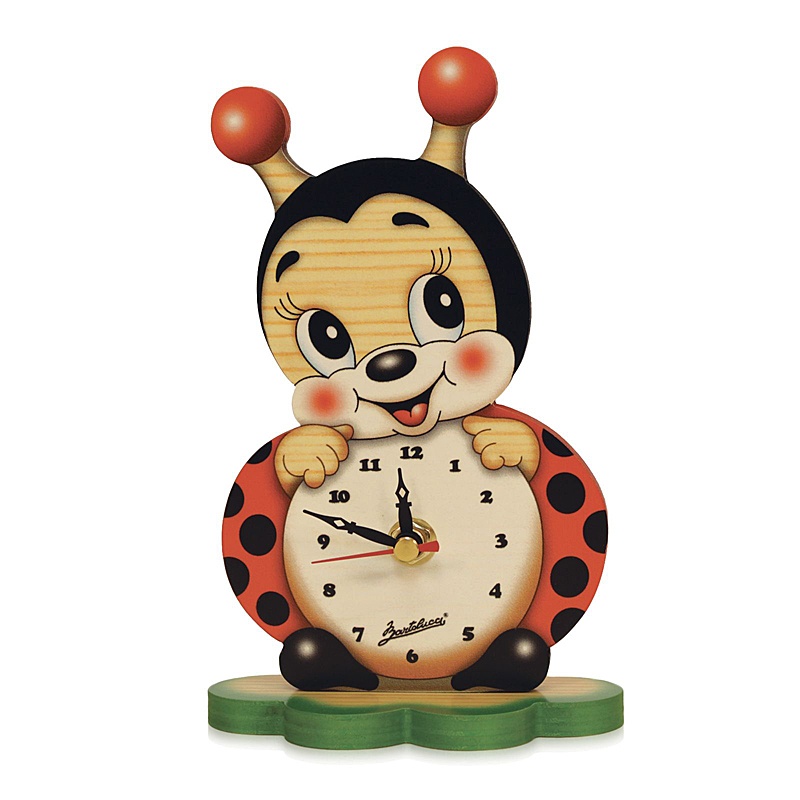 Tableclock-Ladybird-pforpb0000900-LG-1.jpg Ladybug Table Clock - Image 1