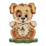 Adorable Puppy Table Clock