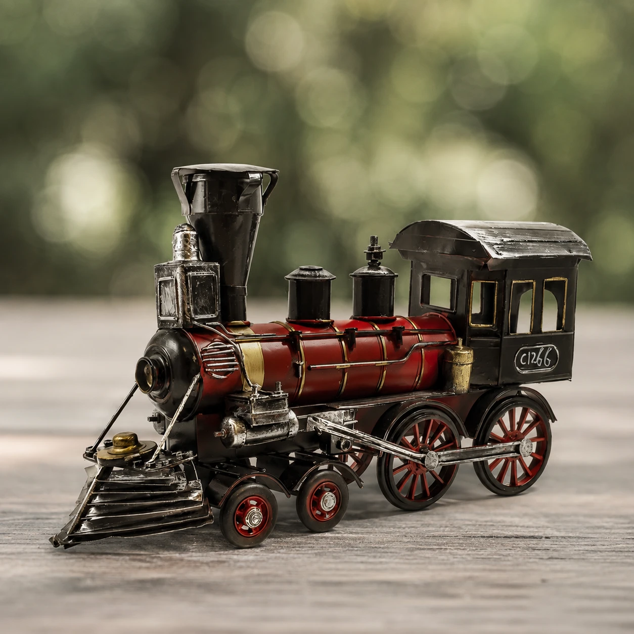 Vintage Style Metal Train Vintage Style Metal Train - Image 1