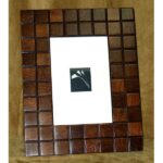 Wood Tile Table Frame - Home Decor Family Photo Frame